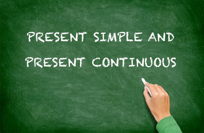 Resultado de imagen de present simple or present continuous