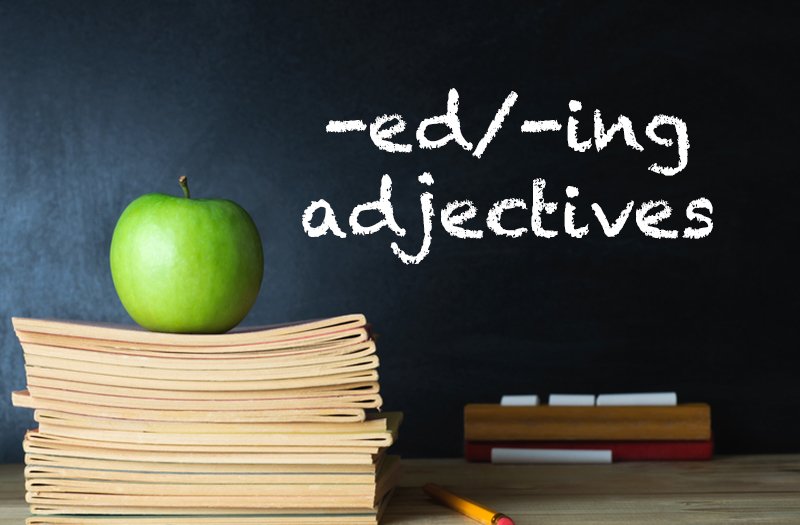  ed ing Adjectives ESL EFL Lesson Plan And Worksheet